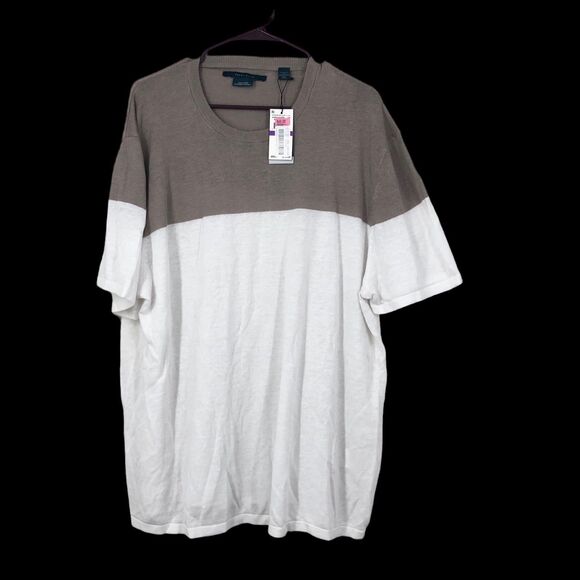 Men’s NWT Pierre Cardin Linen/Modal Blend Shirt, Pullover, Super Soft SZ XXL - Picture 1 of 6